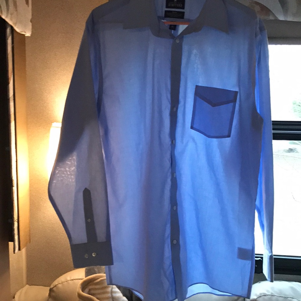 Men's dress shirt worn once to wedding